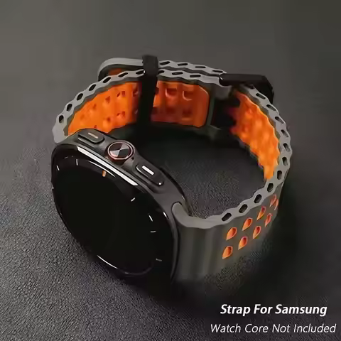 Sport Correa Strap For Samsung Galaxy Watch 8/8 Classic/Ultra 47mm 44mm 40mm 46mm For Galaxy Watch 8