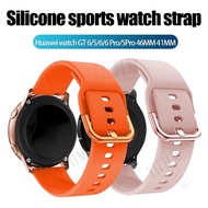 18MM Silicone Strap for Huawei Watch GT 6 5 41mm Smart Watch Band for Huawei Watch GT6 Pro GT 6 46mm