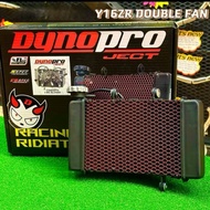 DYNOPRO RACING RADIATOR 900ML SINGLE FAN TWIN DOUBLE FAN Y15ZR Y16ZR