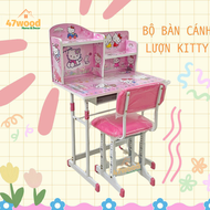 Bộ Bàn Ghế Trẻ Em Tăng Chỉnh Độ Cao 47wood CL12 Hàng Công Ty Chất Lượng Cao Gía Rẻ - Bàn Học Sinh Lắ