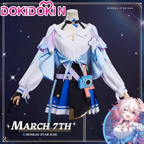 March 7th Cosplay Costume Game Honkai: Star Rail Cosplay【XS-3XL】DokiDoki-N Honkai March 7th Costume 