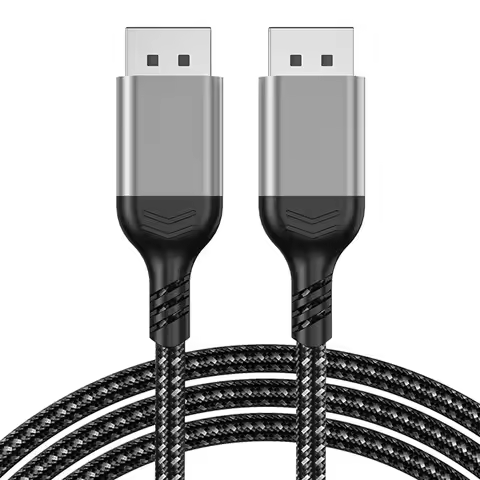 16K Displayport Cable 2.1, DP 2.1 Cable [16K@60Hz,8K@120Hz,4K@240Hz], Display Port 2.1 Cod Support 4
