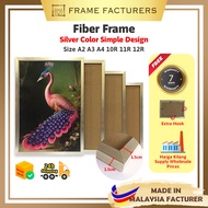 【Part 2】Photo Frame A3-12R Size Silver Color Fiber Frame Photo 1.5CM Width Bingkai Gambar Dinding Ha