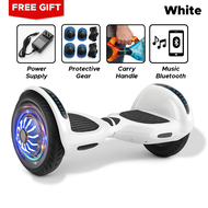 HOVERBOARD POWERBOARD 10 Inch LED Light Self Balancing Balance Wheel Scooter 【BLUETOOTH SPEAKER】1 YE