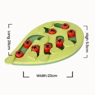 HATELI Cat Puzzle Toys เครื่องจ่ายอาหารสุนัข IQ Development Training Interactive Toy Educational Foo
