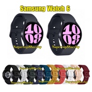 Samsung Watch Strap 6 40mm 44mm / Watch 6 Classic 43mm 47mm Colorful Rubber Watch Strap Buckle