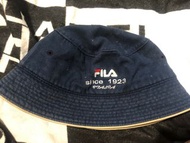 youth kid 七成新 二手 古著 Fila 青年 兒童 漁夫帽 57cm以下