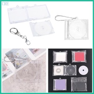 CRE Blank Disc Case Keychain Disc Album Keychain Music Album Keychain Blank Disc