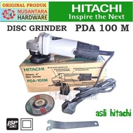MESIN Hitachi PDA 100 M disc grinder, 4" Hitachi Pda 100 M hand grinder, Hitachi Pda 100 M cutting m