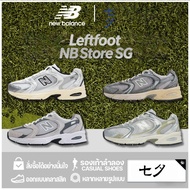 NB 530 Silver Black Grade A Retro Running Shoes Unisex Breathable Mesh Cushioning