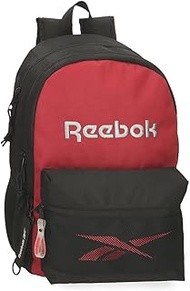 Portland Backpack with Double Compartment, Black, 31 x 44 x 15 cm, Polyester, 20.46 L, Black, Talla 