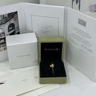 VCA frivole玫瑰金滿鑽三葉草手鍊 21年全套