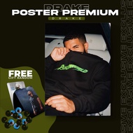 [ Premium PosterBM] DRAKE (20 cm x 30 cm) || WALL DECORATIONS | Poster Poster | HOME DECORATION