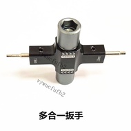 [Taiwan Shipment] Multi-Axis Plant Protection Through Machine Ratchet Wrench 1.5 2.0 Allen Screwdriv