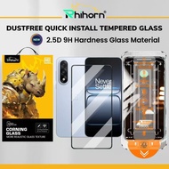 Rhihorn Dust-Free Tempered Glass for Oneplus Nord 5 | Nord CE5 Screen Protector