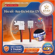 Connector - 12V STAR LIGHTING led strip clamp for construction projects, intermediate connector, L-s