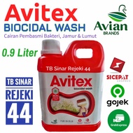 AVITEX BIOCIDAL WASH 0.9 LITER Cairan Pembasmi Anti Jamur Lumut Tembok