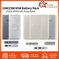 Samsung Battery Pack 15W 25W 45W POWERBANK / WIRELESS POWERBANK | Original Samsung Malaysia New Set