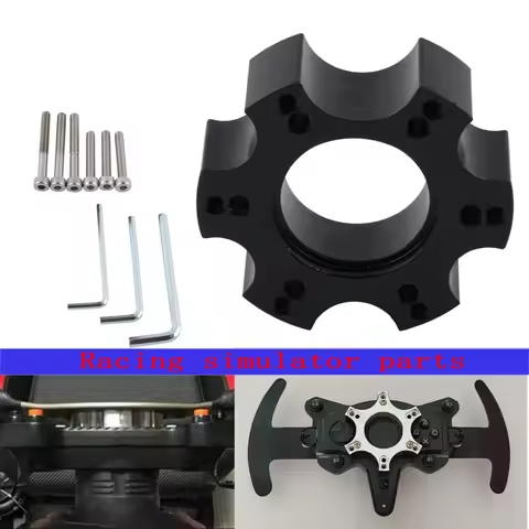 racing Steering Wheel Adapter Plate 70mm For Thrustmaster T300RS Ferrari R383 Y P310