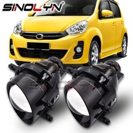 HID Bixenon Projector Lens Fog Lamp Spot Light H11 For Myvi lagi best/Bezza/Alza/Axia/icon/advance F