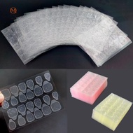 { MY Fashion }   50 Sheets Double Side Adhesive Tape Glue Sticker False Nail Glue For Fake Nails Tip