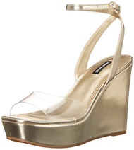 Nine West Womens Klear Wedge Sandal