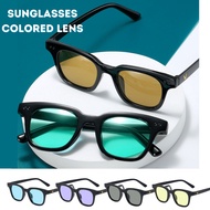Korean Lens Color Glasses New Fashion Cermin Mata Spek Hitam Viral Stylish Spectacle Style Spec