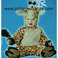 READY STOCK Cosplay Baby / Kids Giraffe Animal Costume