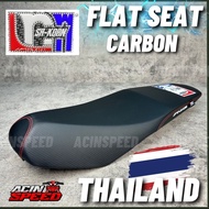 THAILAND SAKORN SEAT FLAT RACING CARBON/ Y15 Y16 LC135 V1 V6 V8Fi/ Sakorn Seat Carbon Flat/ y16