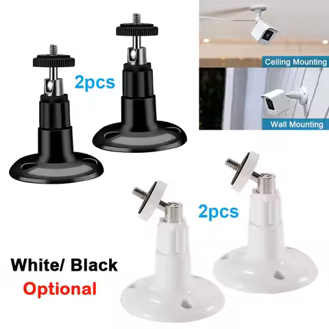 2pcs Security Wall Mount Adjustable Indoor Outdoor Bracket Compatible With Arlo Ultra/Pro/Pro 2/Pro 