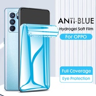 Full Cover Anti-blue light Soft Hydrogel Film Screen Protector for OPPO Reno 13 12 11 10 8T 5G 8Z 8 