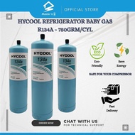 SPARE PART COMPRESSOR & AIR-COND HYCOOL REFRIGERATOR  R134A - 750GRM/CYL