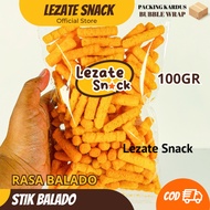 Spicy Balado Stick Snack 100GR Crispy Delicious Balado Stick/ TES Spicy Sweet Flavor Grilled Corn Sa