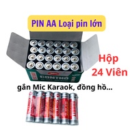 Hộp 24 Viên Pin AA CON THỎ 1.5v Pin 2A hộp 24 viên dùng cho Mic Karaok đồng hồ