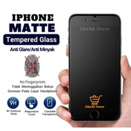 LAYAR Matte Glass Full Screen Iphone 6 6s 6s Plus 6 Plus 7 7 Plus 8 8 Plus SE 2020 SE 2021 SE 2022 Screen Protector Anti Glare Tempered Glass Anti Oil Anti Scratch Full Screen Glass