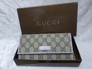 全新Gucci紫色長銀包