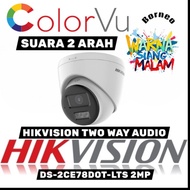 CCTV HIKVISION TWO WAY AUDIO 2 WAY 2MP INDOOR OUTDOOR