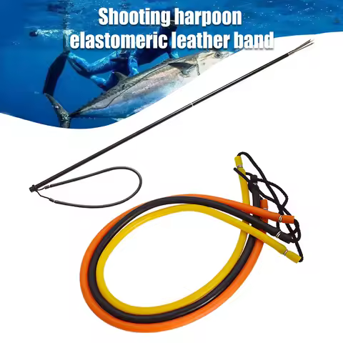 Speargun Rubber Bands Elastic Rubber Fishing Hand Spearing Equipment Speargun Pole Spear Sling for H