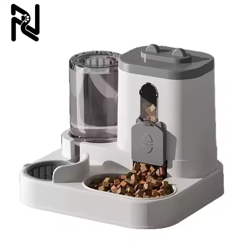 2in 1 Cat Food Dispenser Water and Food Integrated Fully Automatic Cat Food Feeding and Water Dispen
