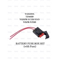 YAMAHA TZM150/Y125ZR/LC135/EGO/Y15ZR/FZ150 BATTERY FUSE BOX SET with Fuse