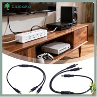 TAMAKO Power Cord, 22AWG Copper Core Power Splitter, Professional 5.5mm*2.5mm Male to 2 Male Way Spl