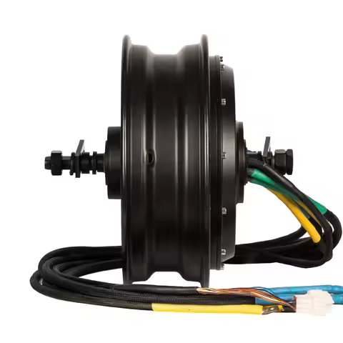 YUMA 12*3.5inch WP 40H Rated 3KW Peak 6KW In-Wheel Hub Motor For Electric Scooter