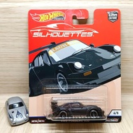Hot wheels Porsche 930 black silhouettes