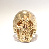 戒指骷髏戒指遺產大骷髏戒指金的GRYPHON