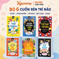Books - Odd/Combo - Brain Games: 6 Books to Train Your Brain, STEM, Math, Mazes and Puzzles for Chil