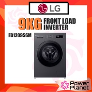 LG 9kg Front Load Washer Inverter Direct Drive FB1209S6M  / 9kg FB1209S5W / 8kg FB1208S6W Washing Ma