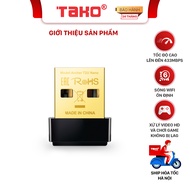 USB thu sóng wifi Tplink T2U Nano băng tần kép chuẩn AC Archer AC600 . Chính hãng BH 24 tháng
