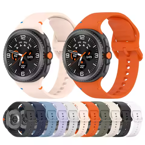 Original Silicone band for Samsung Galaxy Watch Classic 8 46mm Strap for Samsung Galaxy Watch 8 40mm