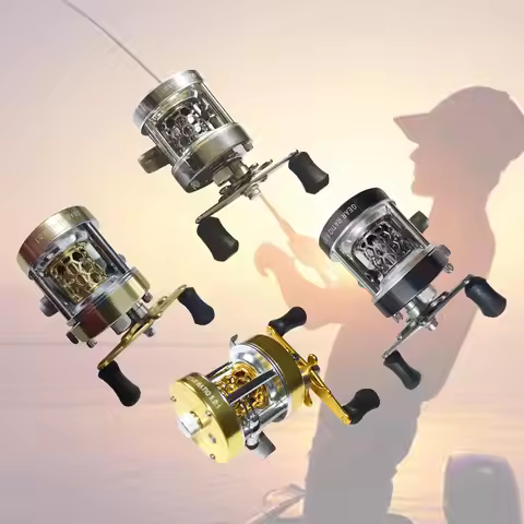 W300L/W300R Baitcasting Fishing Reel 5.0:1 Gear Reel Saltwater And Freshwater Fishing Reel Star Drag