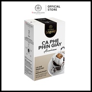 Trung Nguyên Legend - Cà phê phin giấy Americano - Hộp 10 gói x 10gr ( cà phê đen không đường)